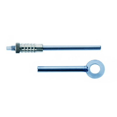MORTICE DUAL SCREW POLISHED CHROME 70mm SS5002
