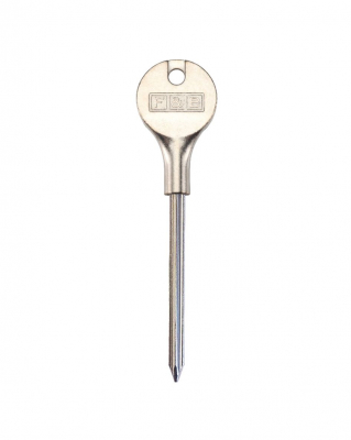 FULTON AND BRAY STAR SHAPE 65mm RACK BOLT KEY FBK03