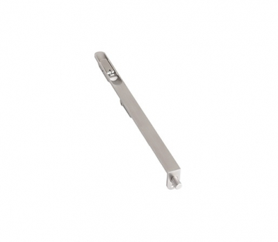 ZOO HARDWARE ZAS05SS 305mm x 20mm LEVER ACTION FLUSH BOLT SATIN STAINLESS STEEL