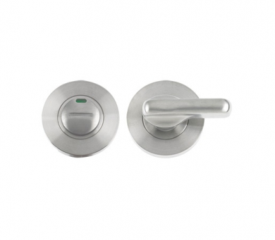 Zoo Hardware ZPS006ISS Disabled Turn & Release with Indicator 5mm Spindle Satin Stainless Steel