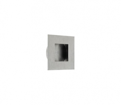 ZOO HARDWARE ZAS40BSS SQUARE FLUSH PULL 40mm x 40mm Satin Stainless Steel