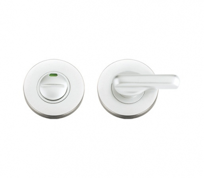 Zoo Hardware ZAA006ISA Disable Turn & Release with Indicator and 5mm Spindle Aluminium