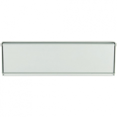 ALUMINIUM LETTER PLATE FACE FIX 305 X 76mm