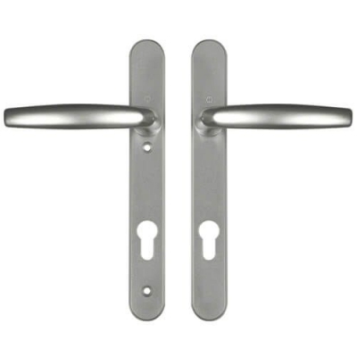 HOPPE Atlanta 92mm UPVC Lever Furn 1530/3831N Silver