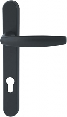 HOPPE Atlanta 92mm UPVC Lever FurnITURE 1530/3831N Black