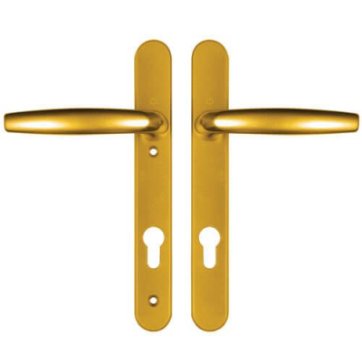 HOPPE Atlanta 92mm UPVC Lever Furn 1530/3831N Gold