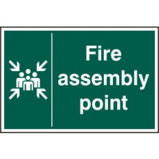 Fire assembly point SAV 400mm x 600mm