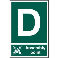 ASSEMBLY POINT D PVC 200mm x 300mm