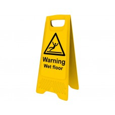 HEAVY DUTY A-BOARD     4702 WARNING WET FLOOR