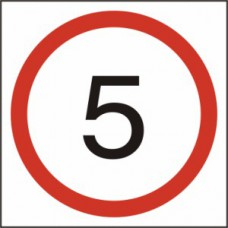 5mph SPEED LIMIT  FMX 400mm x 400mm 4321