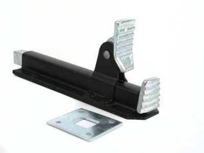 Black Japanned Foot Boot 200mm