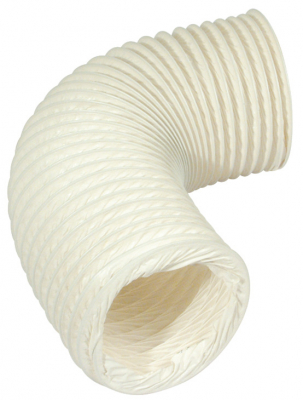 HAFELE FLEXI HOSE FLAME RETARDENT PVC WHITE 3mtr x 100mm 565.30.701