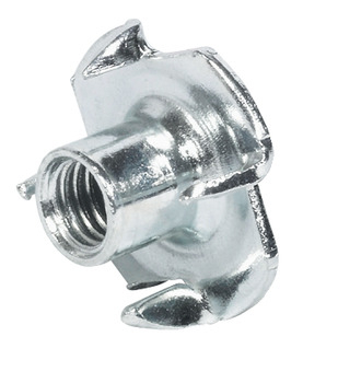 HAFELE M6 T NUT WITH FOUR PRONGS 031.00.267