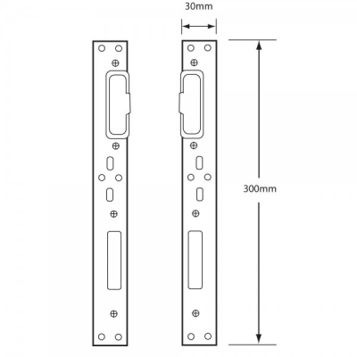 LOCKMASTER 1 HOOK 1 ROLLER ANTI LIFT KEEPS L21687