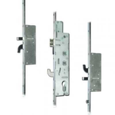 Fullex Lever Operated Latch & Hookbolt Twin Spindle 35/92-62