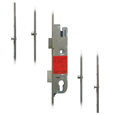 GU Secury Europa R4 Lever Latch & Deadbolt Split Spindle 4 Roller