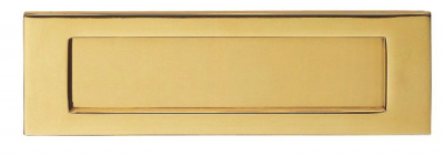 Plain Letter Plate M36DPB (Polished Brass)