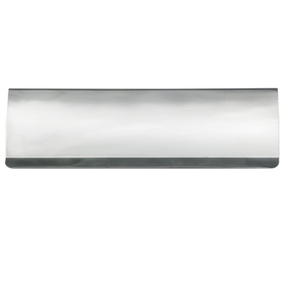 CARLISLE BRASS AA54 LETTER TIDY CURVED SATIN STAINLESS STEEL/POLISHED CHROME