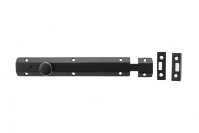 Surface Door Bolt 8Inch Matt Black