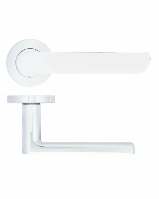 VALENCIA LEVER ON ROSE ZPA040-CP POLISHED CHROME