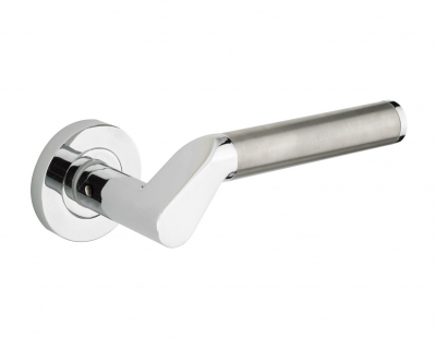 Zoo Hardware ZPZ120CP/SS Venus Lever Furniture On Round Screw On Rose
