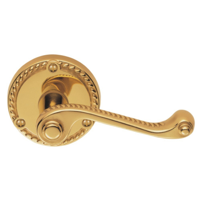 Carlisle Brass FG3PB Georgian Lever On Round Rose