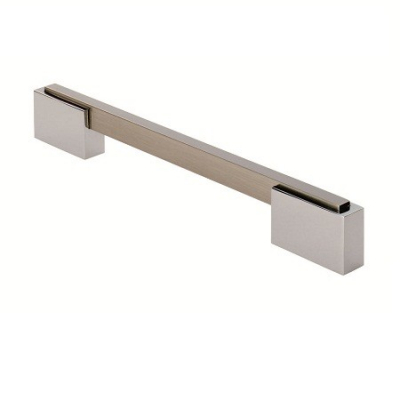 FTD4215G-SNCP Aria Rectangular D Handle (Dual Finish)