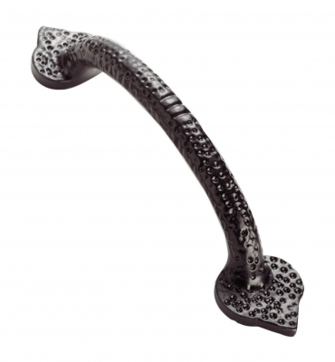 FINGERTIP FTD1068A PE FLEUR DE LYS HAMMERED PULL HANDLE