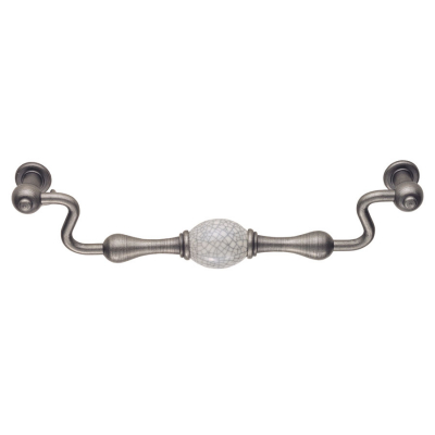 CRACKLE GLAZE PORC DROP HANDLE FTD610 ASMC 192mm bolt centres