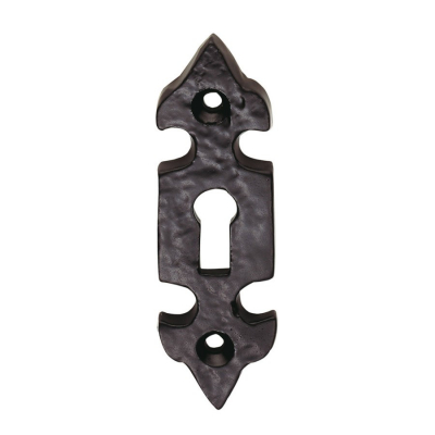Carlisle Brass Ludlow Black Antique LF5532 Fleur De Lys Escutcheon
