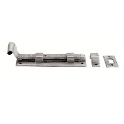 PE5564B 150mm Pewter Effect Fishtail Straight Bolt