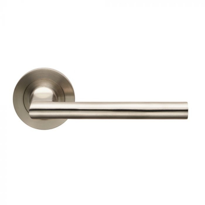 Carlisle Brass Eurospec Steelworx SWL1120SSS Soho Lever On Round Rose