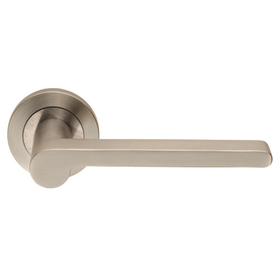 Carlisle Brass Eurospec Steelworx SWL1161SSS Lubecca Lever On Round Rose