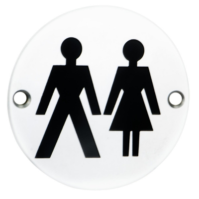 UNISEX SYMBOL SEX4018SAA 75mm dia