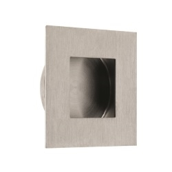 ZOO HARDWARE ZAS40BSS SQUARE FLUSH PULL 40mm x 40mm SATIN STAINLESS STEEL