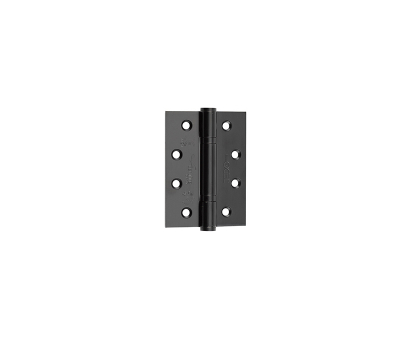 STAINLESS STEEL POLYMER BEARIN HINGE MATT BLACK 102x76x3 PAIR