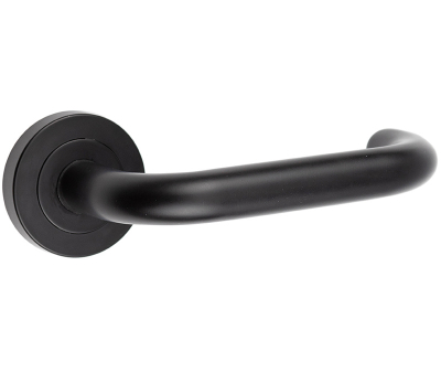 NERO ORBIT LEVER ON ROSE MATT BLACK (JMB13)