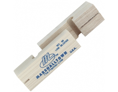 MARSHALLTOWN M86 WOODEN LINE BLOCKS (PAIR)