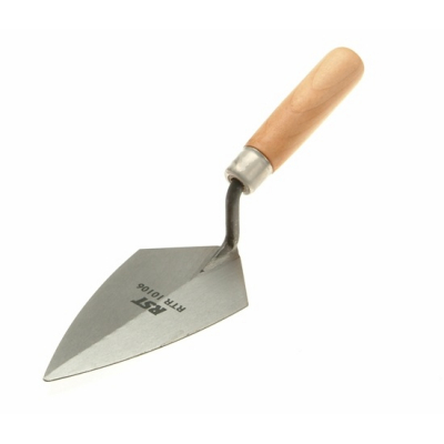 RST 6 PHILADELPHIA POINTING TROWEL WOOD HANDLE RTR10106