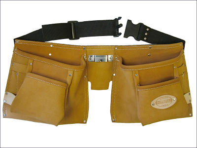 Faithfull FAIDTNP3 Double Tool & Nail Pouch