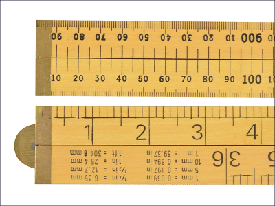 RST WOODEN FOLDING RULE 1M/39Inch RST073