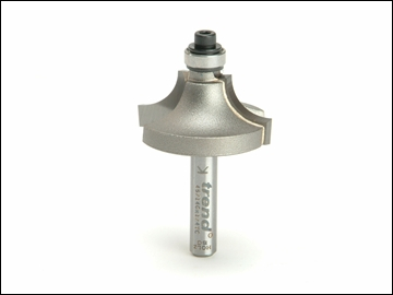 Trend Bearing Guided Ovolo & Round Over 9.5mm Radius 46/140 1/4Inch TCT