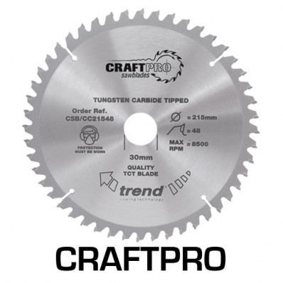 TREND CRAFT SAW BLADE CROSSCUT CSB/CC25042 250mmx42teethx30mm