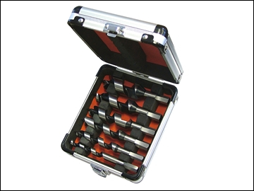 Faithfull FAICASSET6 Stubby Combination Wood Auger Bit Set 6 Piece 10-25mm