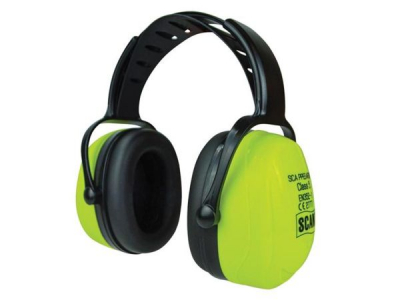 Scan Hi-Vis Ear Defenders SCAPPEEARDP