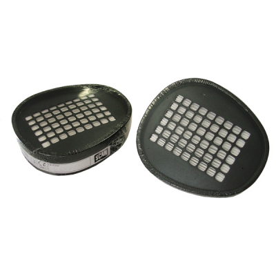 SCAN SCAPPECARTP TWIN HALF MASK P3 FILTER CARTIDGE PACK OF 2
