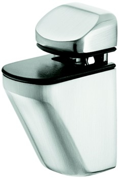 GLASS SHELF SUPPORT 4mm - 26mm STAINLESS STEEL EACH 284.00.021