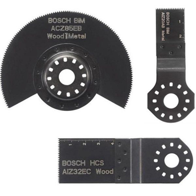 BOSCH MULTI CUTTER BLADE SET 3 BASIC WOOD SET 2608662343