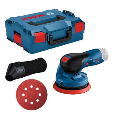 BOSCH GEX12V-125 UNI RANDOM ORBIT SANDER BARE IN L-BOXX
