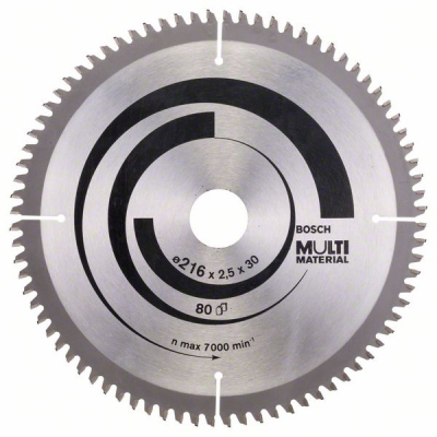 BOSCH MULTI MATERIAL CIRCULAR SAW BLADE 2608640447 216x30x80T